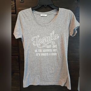 Grey tequila tee NWOT